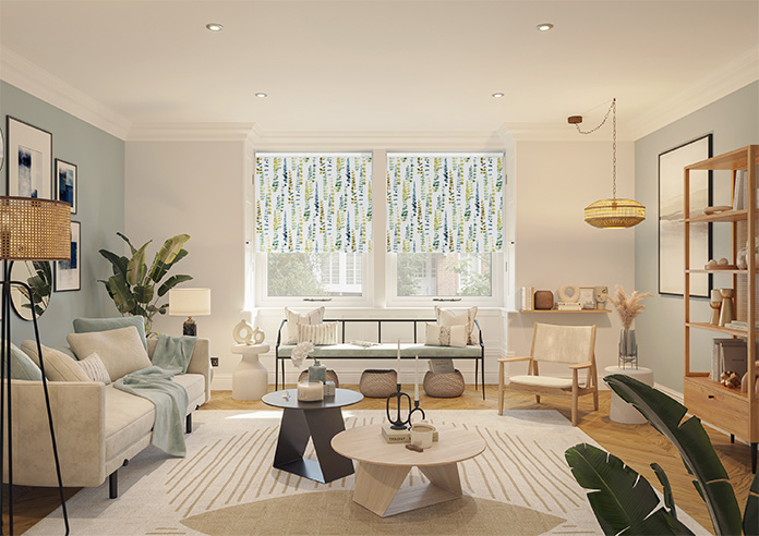 Santa Maria, Aquamarine - Roller Blind - Image 8